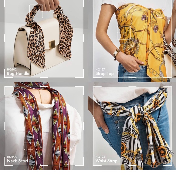 Edge Laying Scarf Wrap for Hair Edge Silky Satin Scarf 60” - Picture 7 of 9